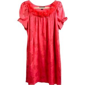 Perceptions New York Coral Lace Dress
